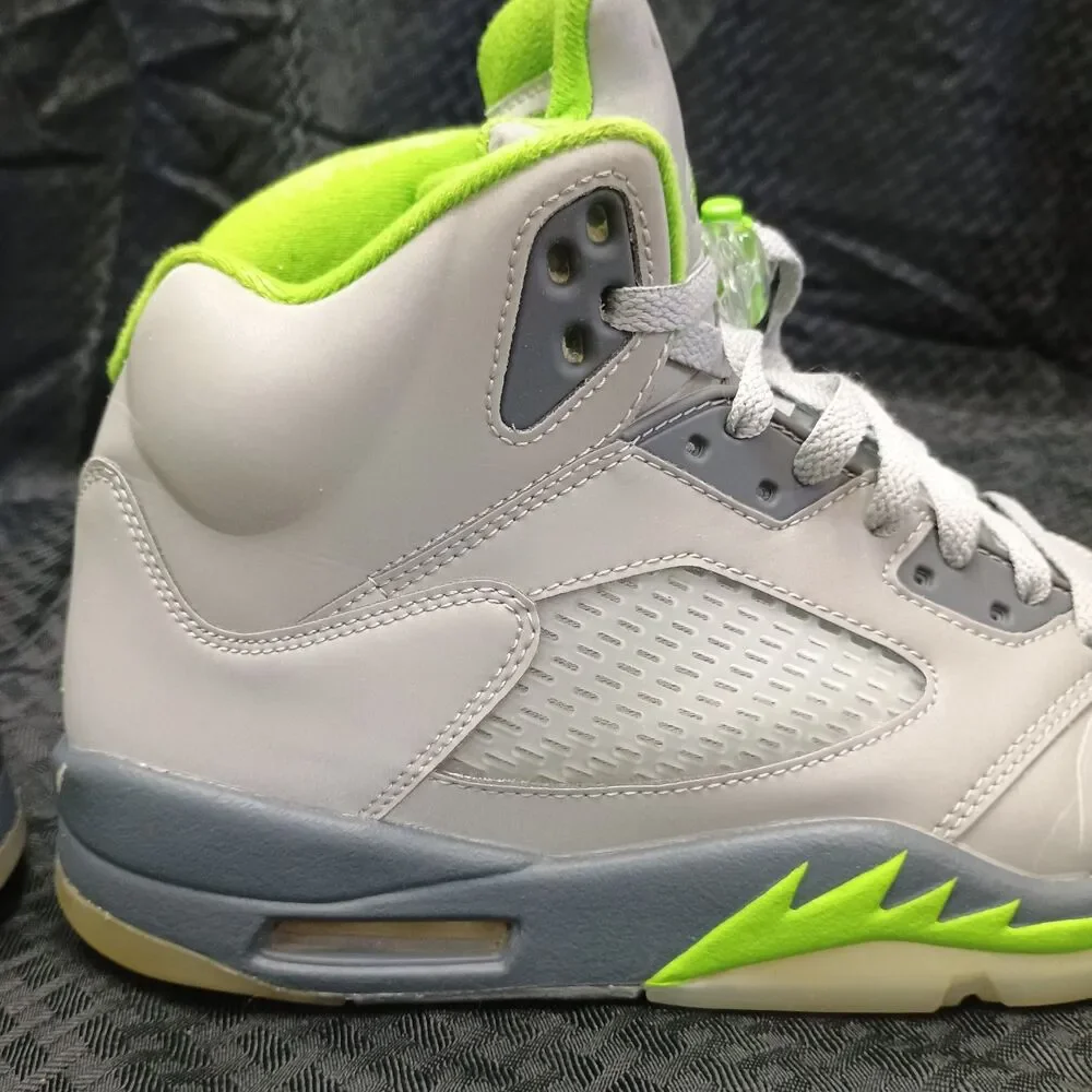 Nike Air Jordan 5 Retro Green Bean Mens Size 10 Used No Box  DM9014-003